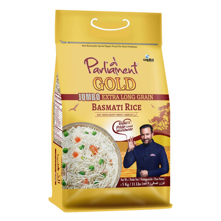 Parliament Jumbo Gold Basmati Rice 5 KG/ 10 KG / 20 KG