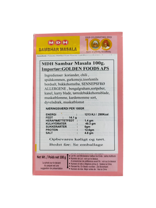 MDH SAMBHAR MASALA