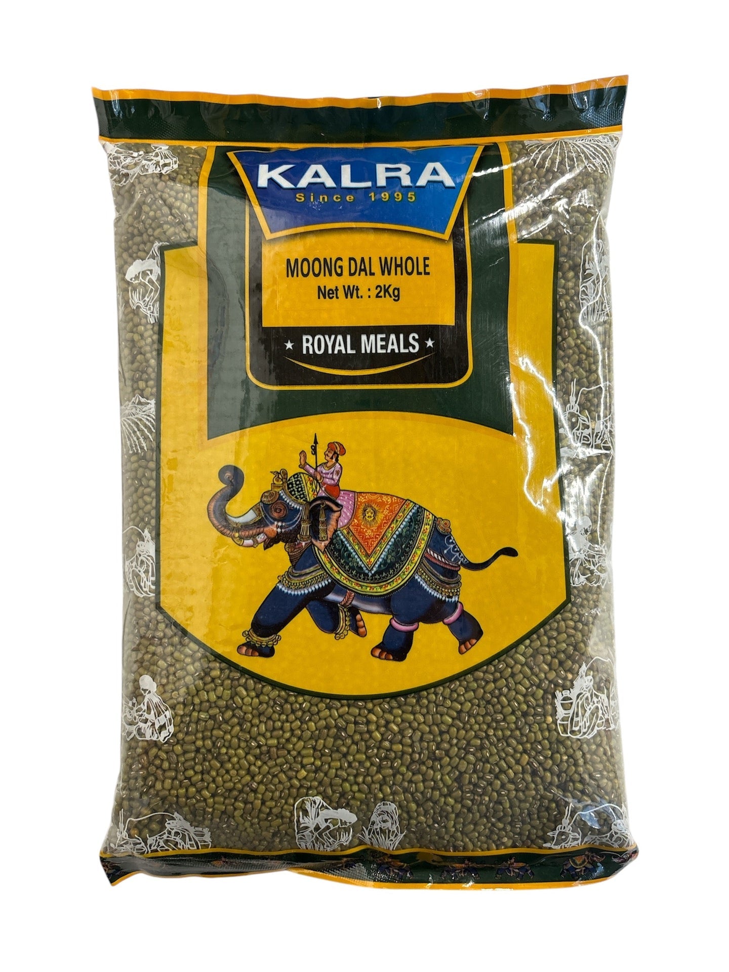 MOONG DAL WHOLE - 2KG