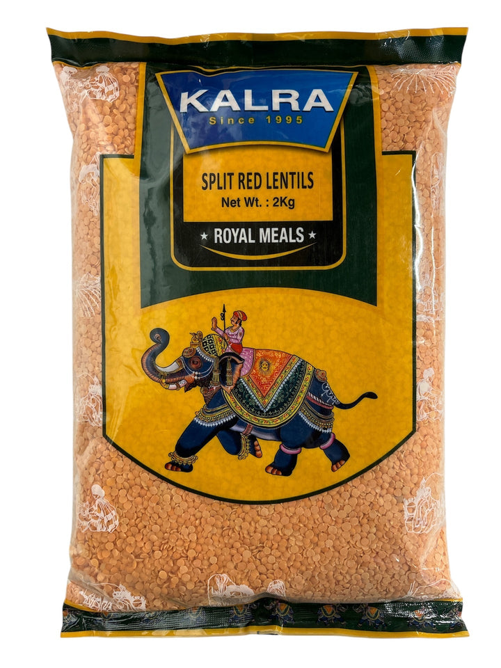 SPLIT RED LENTILS - 2KG