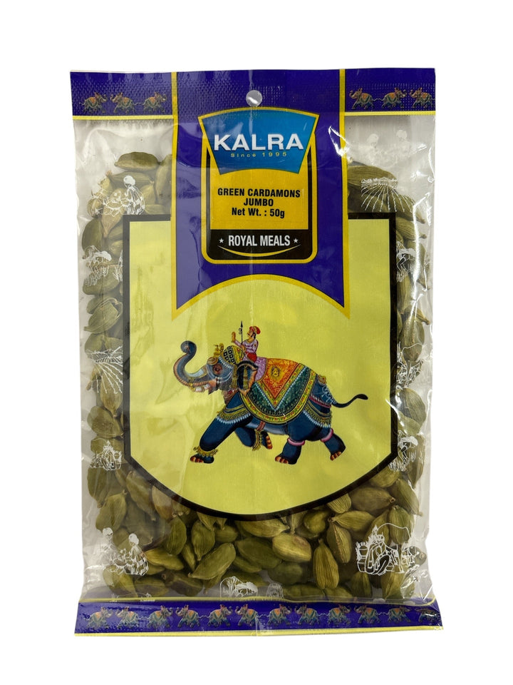 GREEN CARDAMONS JUMBO - 50G