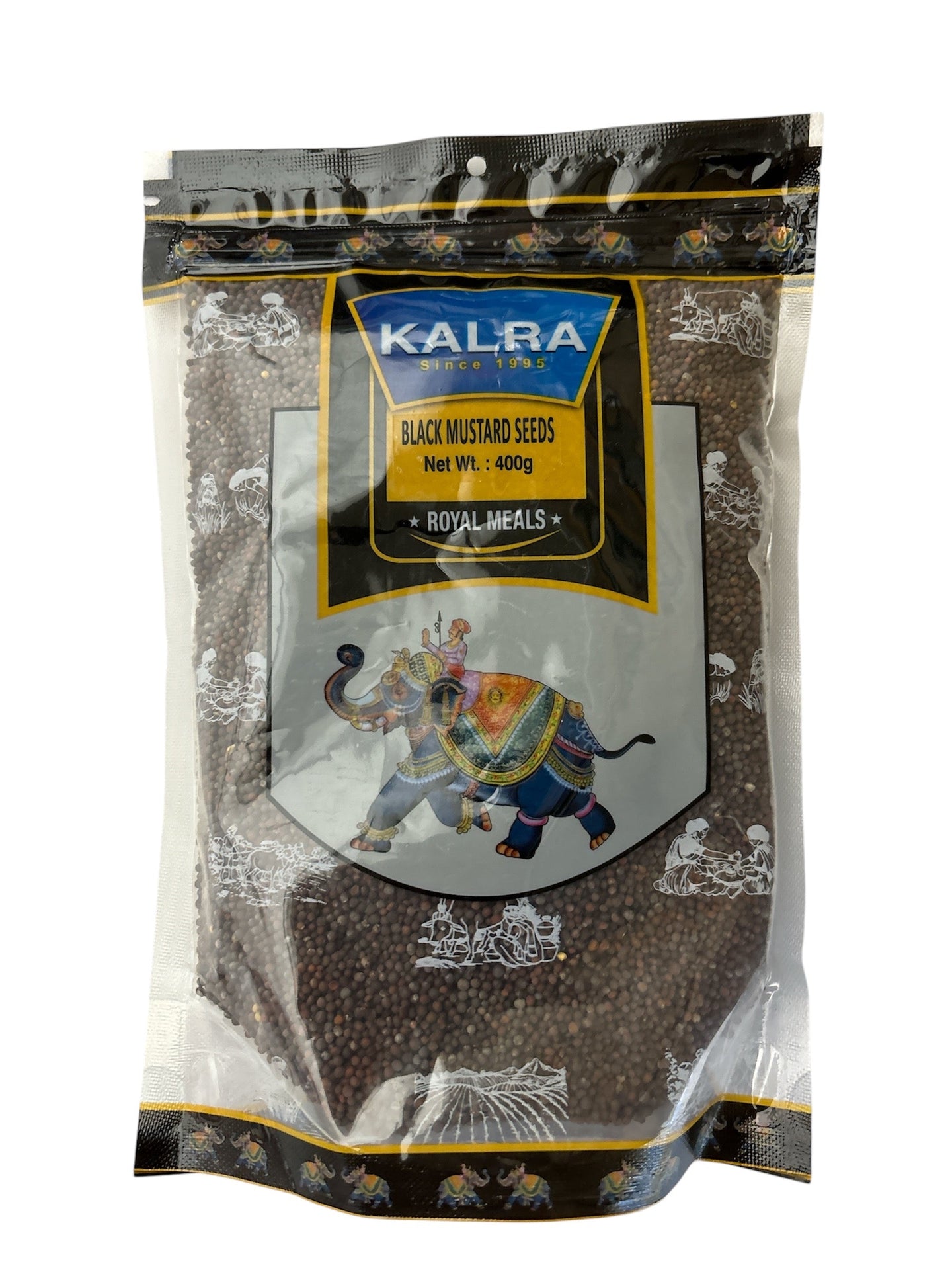 BLACK MUSTARD SEEDS - 400G