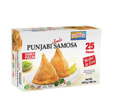 ASHOKA JUMBO PUNJABI SAMOSA - 25STK