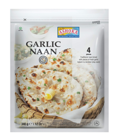 GARLIC NAAN - 4STK