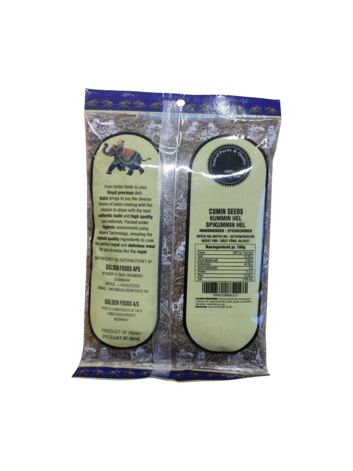 Cumin Seeds 100g