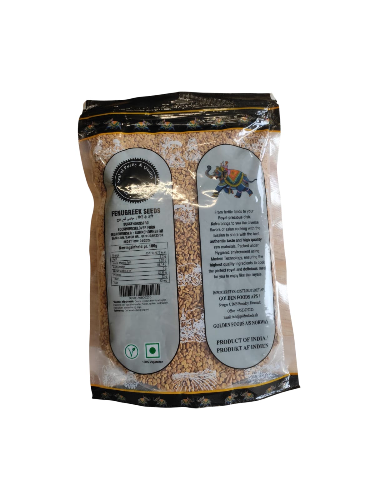 Fenugreek Seeds 400g
