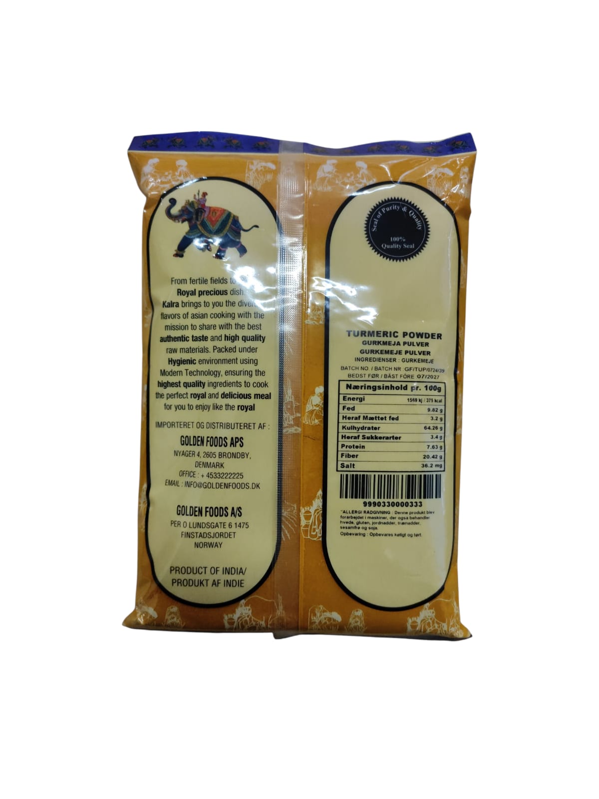 Turmeric Powder 400g