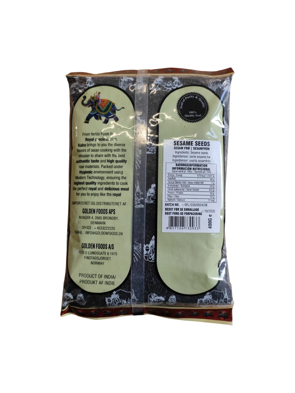 Black Sesame Seeds - 400g