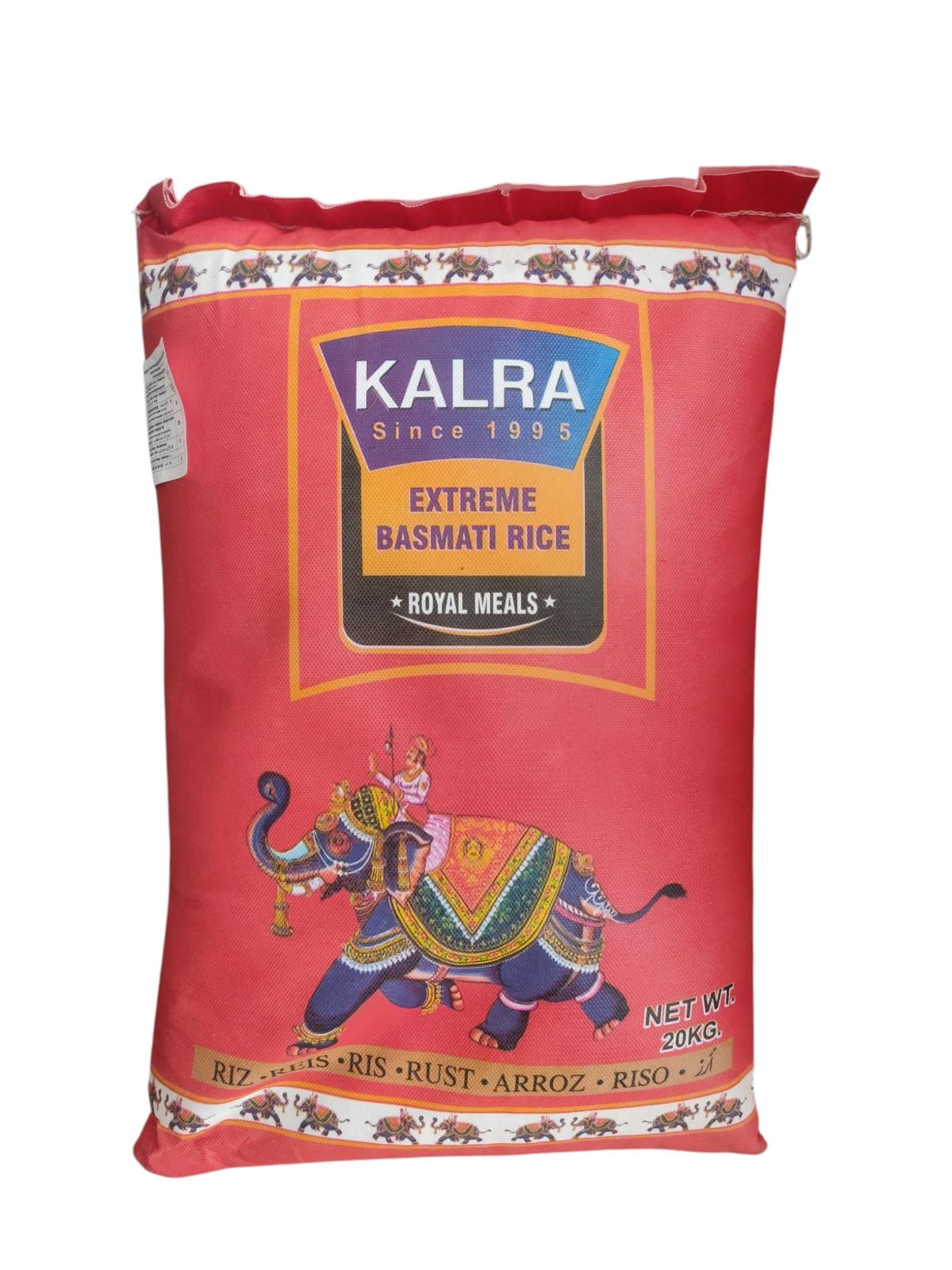 Kalra Extreme Basmati Rice 20Kg