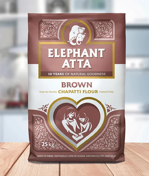 ELEPHANT ATTA BROWN - 10kg
